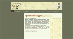 Desktop Screenshot of gingganz.de