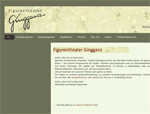 Tablet Screenshot of gingganz.de